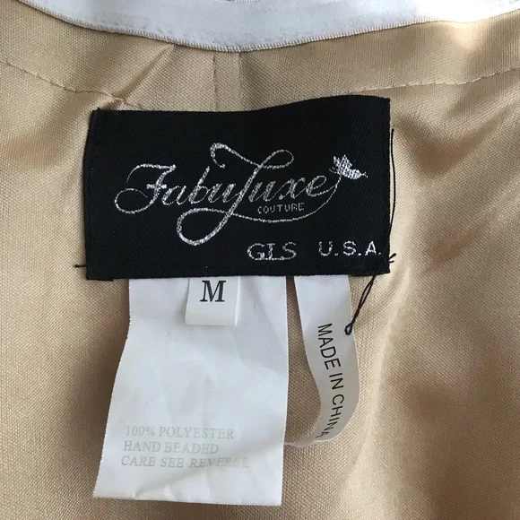 Fabuluxe gold sequin gown/evening dress - Picture 2 of 4